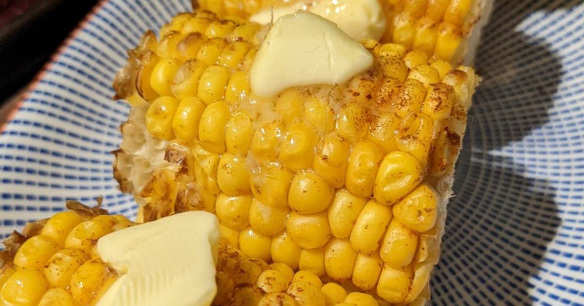 Paprika corn on the cob 🌽🌽 BBQ or Grilled Recipe by EmmaJane Cookpad
