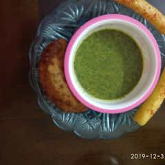 A picture of Green Chutney.
