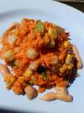 🇧🇷Ensalada carioca 🇧🇷🥗by@Patricia Pinola Ensalada de Zanahoria, Apio y Choclo