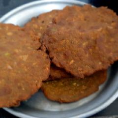 A picture of Tasty flavourful roti.