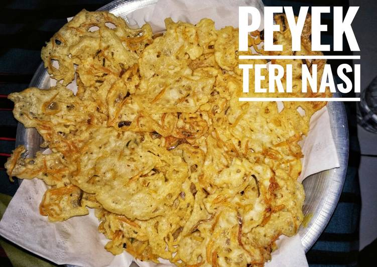 Resep Peyek Teri Super Kriuk Oleh Ika Soesil Cookpad