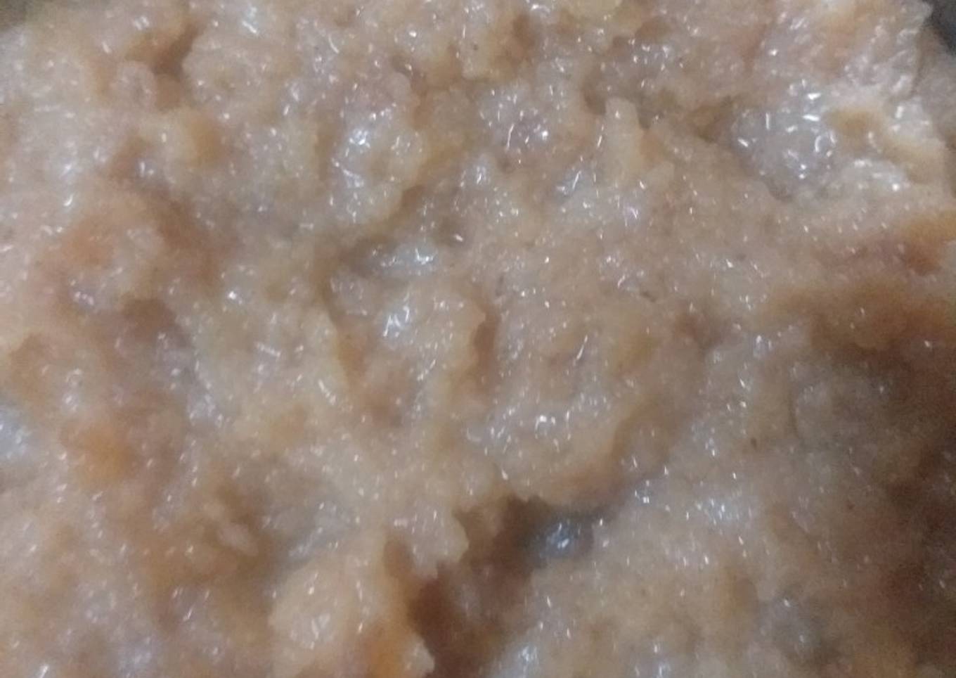 Besan halwa