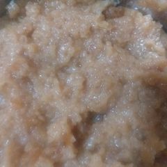 A picture of Besan halwa.
