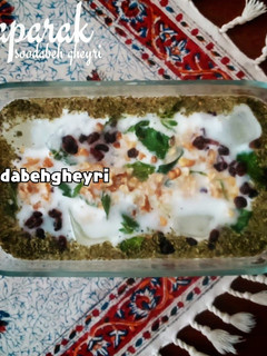 عکسی از دستور آب دوغ خیار