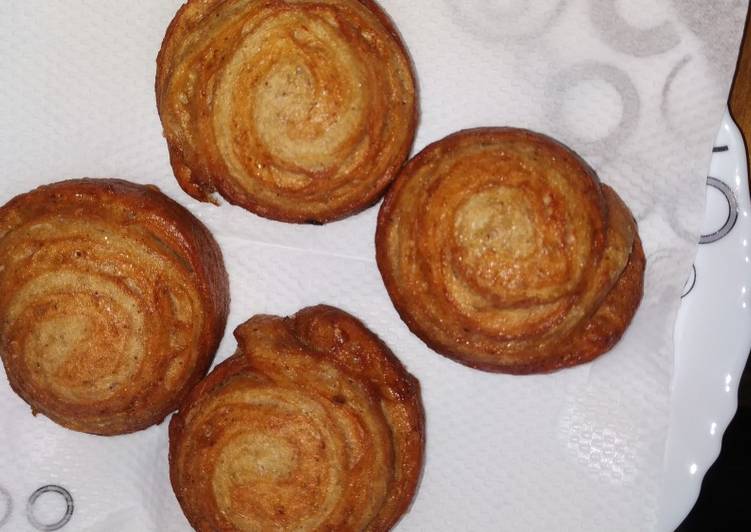 Steps to Prepare Super Quick Homemade Pinwheel Bread &#34;saganoti&#34;