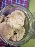 Oat mocaf microwave cookies (eggless)