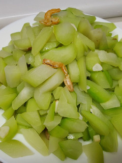 清炒佛手瓜 的食譜成品照片