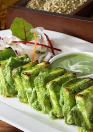 A picture of Chutneywala Paneer Tikka.