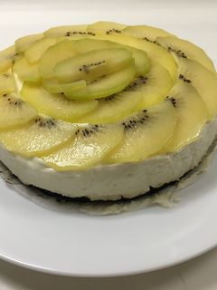 Hình của món Cheesecake kiwi.
