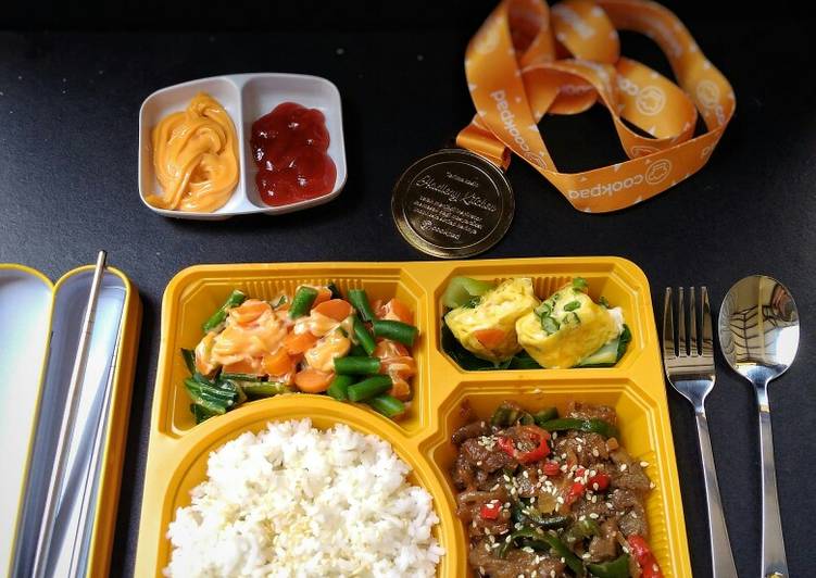 Bagaimana Membuat Colourfull Bento yang Enak Banget