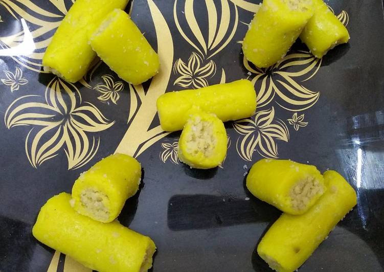 Recipe of Quick Kesar Mava roll Cooking Basics for Beginners