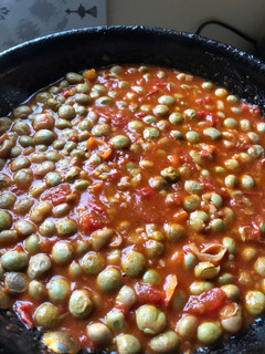 A picture of Pigeon Pea Curry: My Mother’s Favorite.
