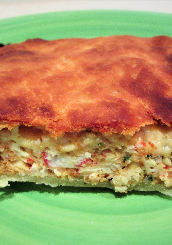 Una foto de Empanada de pescado y tronquitos de cangrejo de océano