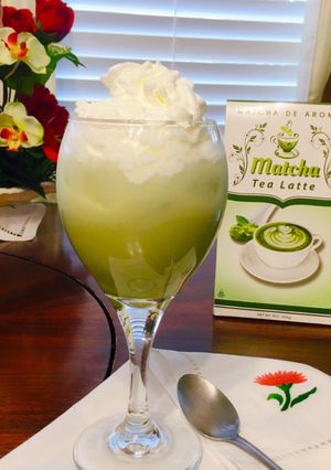 Hình của món Matcha milkshake.