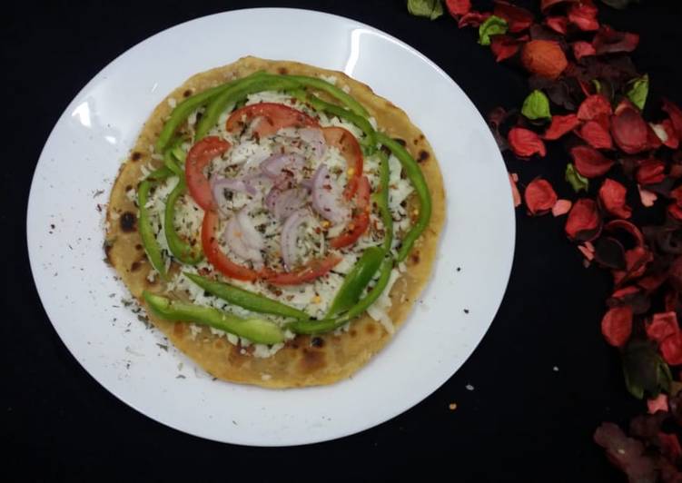 How to Prepare Homemade Aloo Paratha Pizza
