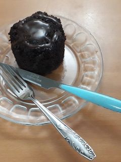 عکسی از دستور کاپ کیک شکلاتی باآردجوپرک بدون فر🍰🎂