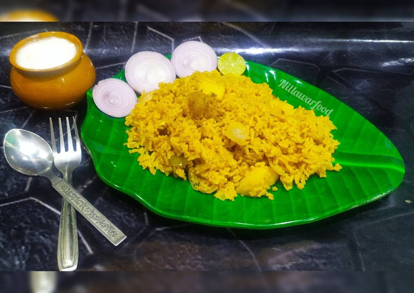 Soya biryani