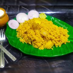 A picture of Soya biryani.
