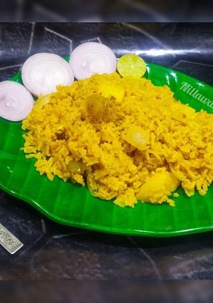 A picture of Soya biryani.