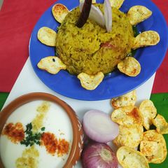 A picture of Shahi Khichadi (Sizzler Khichadi).