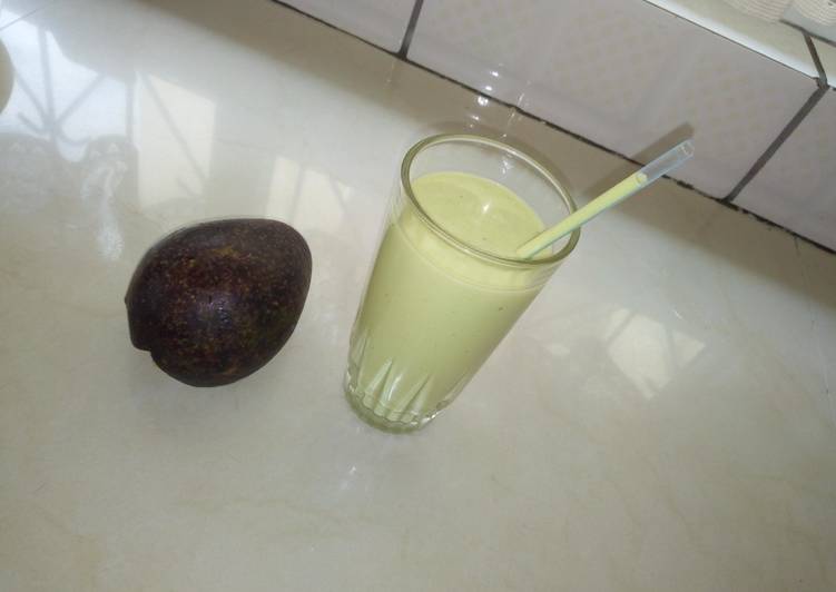 Avocado smoothie.#4weekschallenge