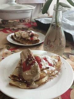 Una foto de Panqueque celestinos (creps)