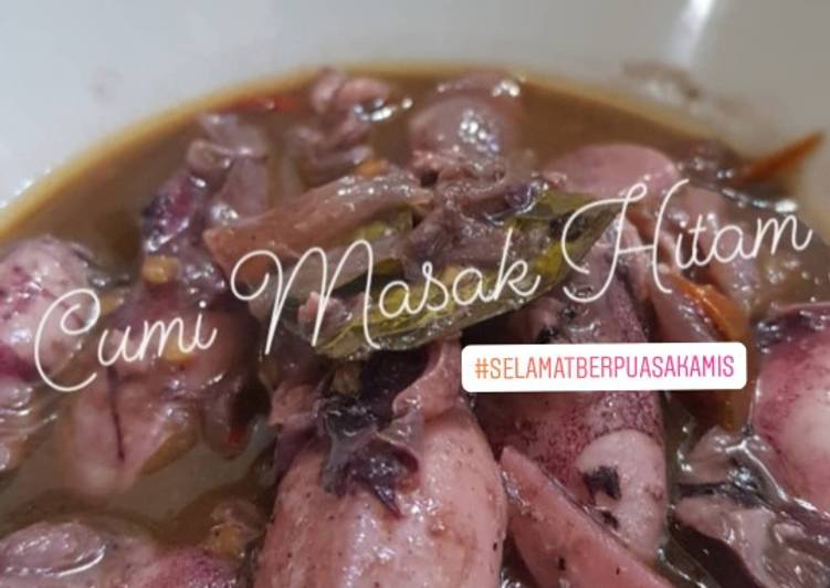 Cumi Masak Hitam