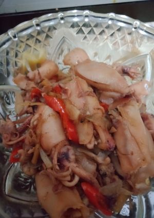 Foto resep Oseng oseng cumi asin