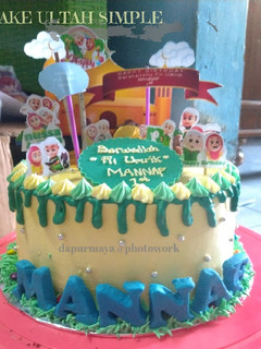 Foto resep Cake ultah simple