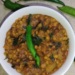 A picture of Kaddu With Chaana Daal.