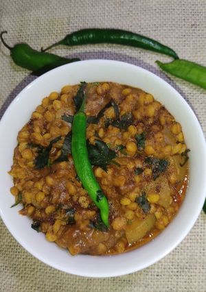A picture of Kaddu With Chaana Daal.