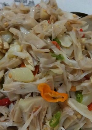 Foto resep Oseng pedas nangka Muda