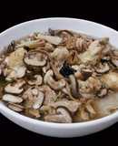 SP0427 - Gà Tần Nấm Đông Cô