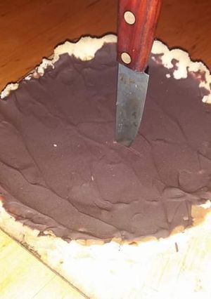 Una foto de Tarta todo con gusto a mantecol