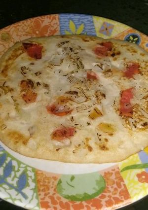 A picture of Oats Uttapam.