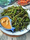 Đọt choại luộc chấm chao chay 🌱