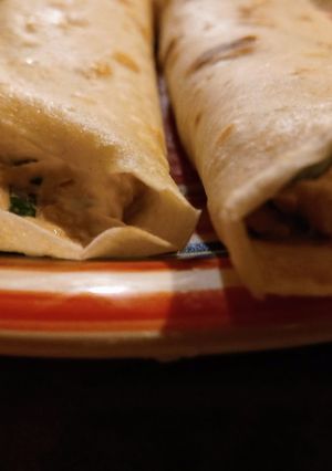Una foto de Relleno salado fácil y rico para panqueques