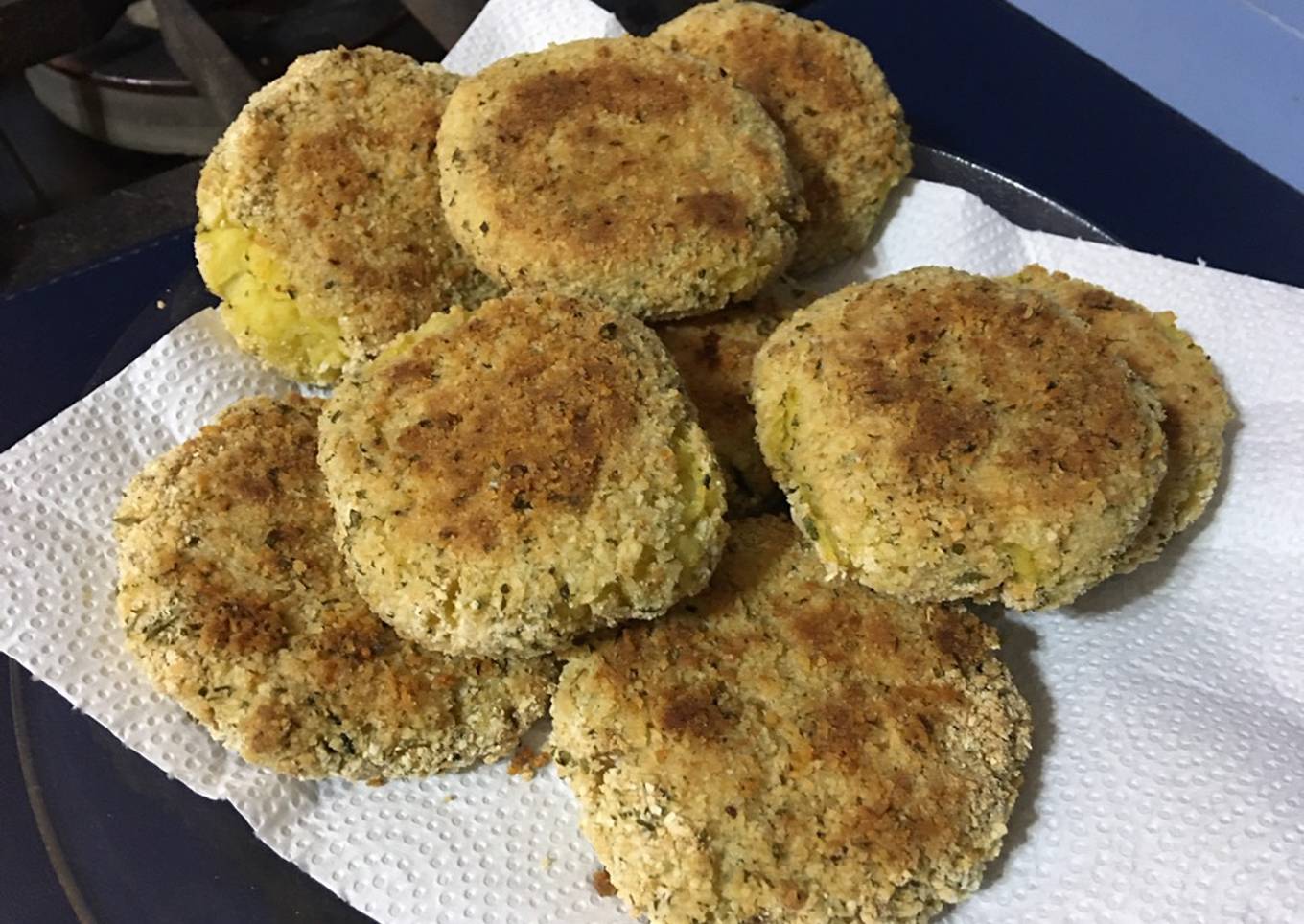 Croquetas de papa y batata
