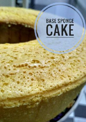 Foto resep Base Sponge Cake