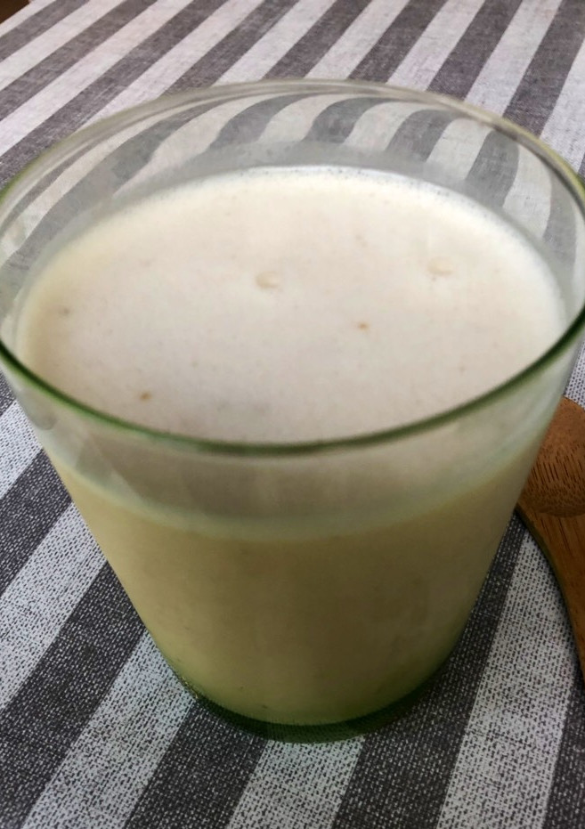 Una foto de Zumo de Plátano con jengibre