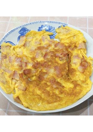รูปของ ไข่เจียวเบคอน