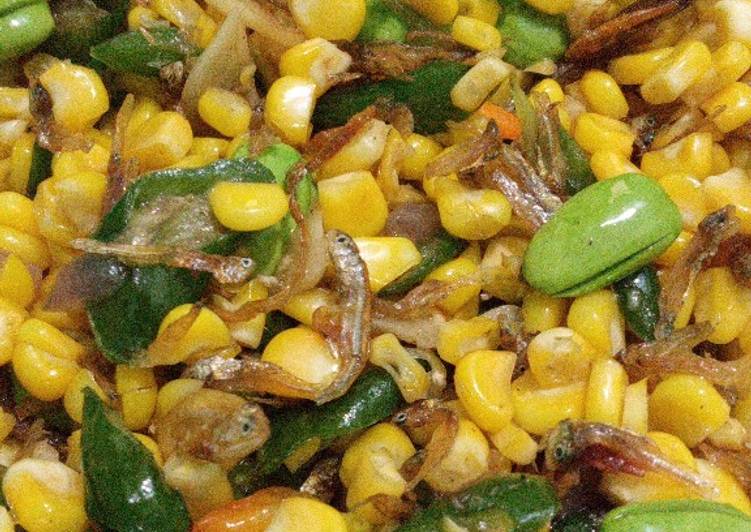 Resep Oseng teri pette jagung manis yang Bikin Ngiler