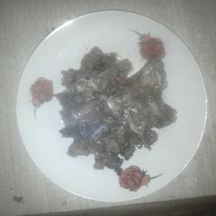 A picture of Wet fly goat meat.