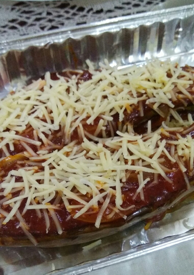 Foto resep Terong bolognese keju