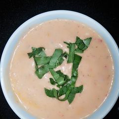 Lal mirch or dahi ki chutney A picture of Lal mirch or dahi ki chutney.