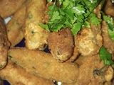 اصابع القلقاس المقلي