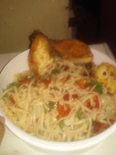 Una foto de Fideos divertidos!!!