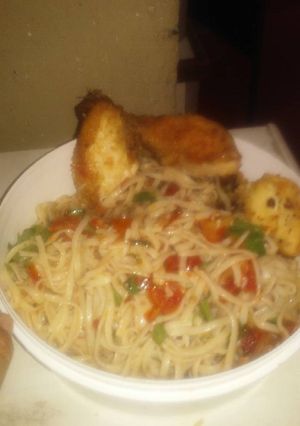 Una foto de Fideos divertidos!!!