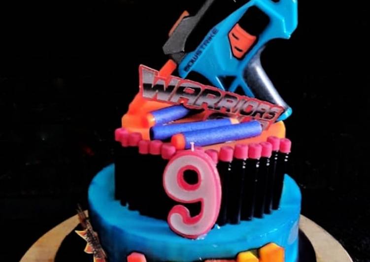 Cara Menghidangkan Nerf Birthday Pudding yang Enak Banget!