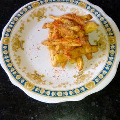 A picture of Masala French fries.